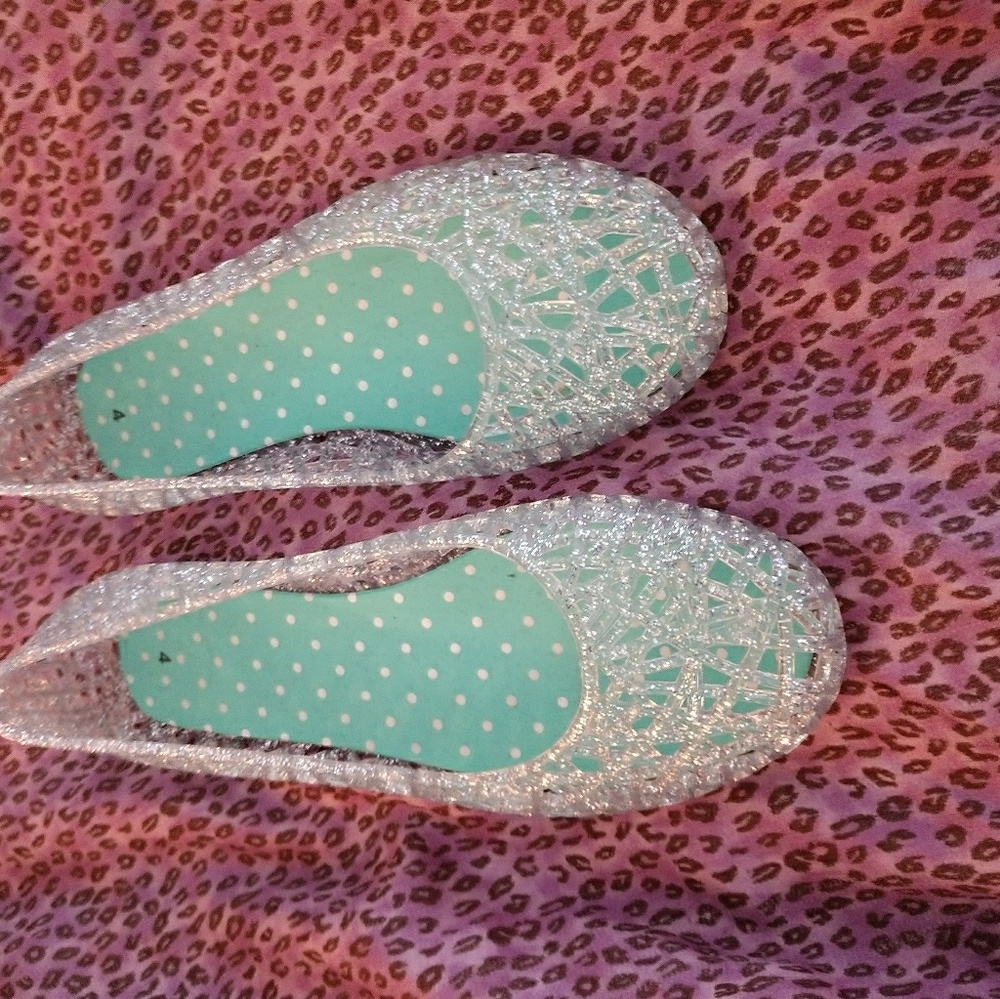 Jelly flats, Size 6.5 (Kid's 4)